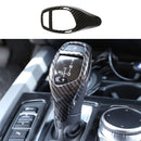 ABS Carbon Fiber Look Car Gear Shift Cover Best For BMW E60 E70 X5 X6 Practical