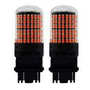 2PCS 3157 144SMD LED Bulbs Flashing Strobe Blinking Lights Brake Tail Stop Lamp