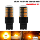 2 PCS New 7440 3014 LED Bulb Car Turn Signal Light Lamp Best 12-30V Good Quality