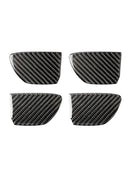 4pcs Black Inner Door Handle Bowl Cover Fits For Infiniti Q50 Q60 Practical Best