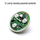3x Mini USB LED Car Atmosphere Lamp Interior Ceiling Coloful Light Nice New