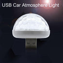 3x Mini USB LED Car Atmosphere Lamp Interior Ceiling Coloful Light Nice New