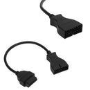 12 Pin OBD1 To 16Pin For GM OBD2 Adaptor Cable For Diagnostic Scanner New Best