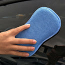3pcs Anti-fog Decontamination Glass Sponge Double-sided Car Household Cleaning