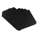4 Pieces Basic Mud Flaps Black Universal Fitment MF12-BAS-BLK 40*30*2.5cm