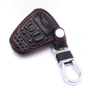 Leather Car Remote Key Fob Case Cover For Jeep Liberty Compass Patriot Wrangler