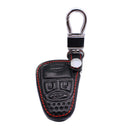 Leather Car Remote Key Fob Case Cover For Jeep Liberty Compass Patriot Wrangler