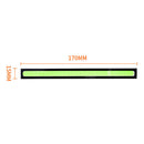 6PCS COB Green LED DRL Daytime Running Light Backup Interior Strip 12V New Nice