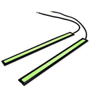 6Pcs Green LED Car Fog DRL Daytime Running Lamp Light DC 12V 17cm Newest Useful