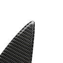 2x For Mazda 3 Axela 2014 2015 2016 Carbon Fiber Front Grille Cover Trim Hot