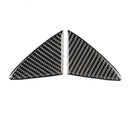 2x For Mazda 3 Axela 2014 2015 2016 Carbon Fiber Front Grille Cover Trim Hot