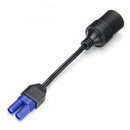 1pc EC5 Female to Cigarette Lighter Socket Emergency Start Battery  Adapter New