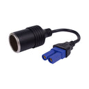 1pc EC5 Female to Cigarette Lighter Socket Emergency Start Battery  Adapter New