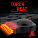 Defrost and Defog Car Heater Mini Electric Fan Heated Windshield Window Glass
