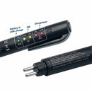 Car Brake Fluid Oil Tester Detecting Pen w/ 5LED Indicator Auto Testing Tool