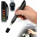 Car Brake Fluid Oil Tester Detecting Pen w/ 5LED Indicator Auto Testing Tool