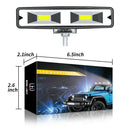 1Pcs 48W 2LED Universal Work Light Bar 12V Driving Fog Lamp Best Durabl