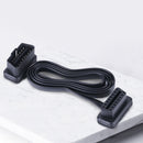 OBD2 OBDII 16Pin Cable Male to Female Elbow Extension Connector Adapter 60cm