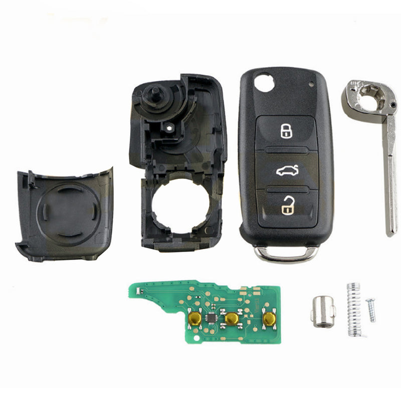 Car Remote Control Key Fob Fits for VW GOLF PASSAT Tiguan Polo Jetta 5K0837202AD