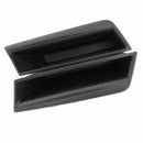 2pcs For Benz C Class W204 2008-2014 Door Side Storage Box Handle Armrest Black