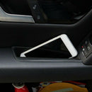 2pcs For Benz C Class W204 2008-2014 Door Side Storage Box Handle Armrest Black