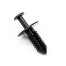 100pcs Car Door Fender Clips Black Plastic Rivets Fastener For BMW Opel Messer