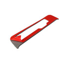 Carbon Fiber Gear Shift Display Panel Frame Cover Trim Fits For Audi A4 B8 A5 Q5