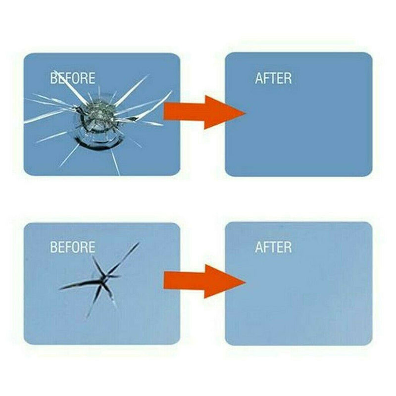 1 Set Automotive Glass Nano Repair Fluid Car Window Glass Crack Chip Repair Hot