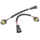 2PCS 9006 TO H11 Pigtail Connector wiring harness plug headlight Conversion wire