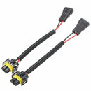 2PCS 9006 TO H11 Pigtail Connector wiring harness plug headlight Conversion wire