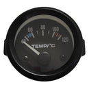 Water-Temp-Gauges Sensor Racing 2--52mm Blue LED DC 12V with for Car Boat 40-120