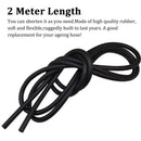 5pcs Rubber Car Wiper Windshield Washer Spray Nozzle Hose Pipe Connector Kit