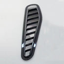 Carbon Fiber Style Car Air Flow Intake Decorative Scoop Bonnet Vent Hood Cover