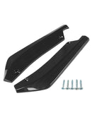 2*Bumper Protector Lip Guards Rear Anti-Scratch Protection Guard Plastic New Hot