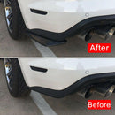 2*Bumper Protector Lip Guards Rear Anti-Scratch Protection Guard Plastic New Hot