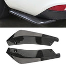 2*Bumper Protector Lip Guards Rear Anti-Scratch Protection Guard Plastic New Hot