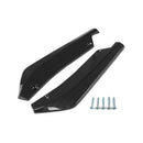 2*Bumper Protector Lip Guards Rear Anti-Scratch Protection Guard Plastic New Hot