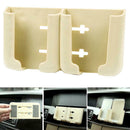 Cell Phone Card Holder Stick On Wallet Sleeve Back Double Pocket Beige New Hot