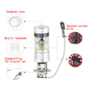 1 Pair H3 3030 100W LED Fog Light Headlight Headlamp DC 12-24V 6500K White