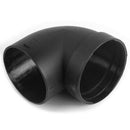 75mm Air Vent Ducting Elbow Pipe Outlet Exhaust Connector For Auto Car Trucks
