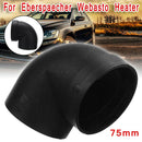 75mm Air Vent Ducting Elbow Pipe Outlet Exhaust Connector For Auto Car Trucks