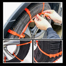 Snow Tire Chain for Car Truck SUV Anti-Skid Emergency Winter Driving 10pcs