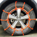 Snow Tire Chain for Car Truck SUV Anti-Skid Emergency Winter Driving 10pcs