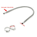 200cm Stainless Steel Exhaust Pipe O.D 2.5cm Gas Vent For Car Air Parking Heater