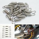 Link-Pipes Spring-Hooks Muffler Exhaust-Pipe Stainless-Steel 68mm Motorcycle