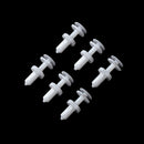 50x Plastic White Door Trim Panel Push Type Clips Fits for Truck GMC Chevrolet