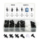 100 x Auto Car Fender Liner Fastener Bumper Interior Trim Retainer Push Clip Pin