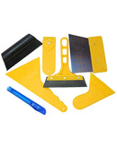 7x Professional Car Window Film Tint Vinyl Wrap Tools Kit Squeegee Scraper Set