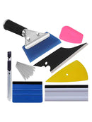 8PCS Car Vinyl Wrapping Tool Squeegee Applicator Kits Window Tint Film Install