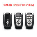 Smart Key Fob Chain Cover Case Fits for Ford Fusion F150 Mondeo Explorer Black